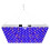 Style G VEG and Bloom Segmented Full Spectrum Growing Lamp Hanging Wire Rectangular Plant Grow Light,EU Plug 3