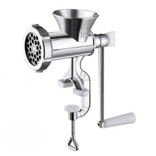 Manual Meat Grinder 10# Large Size Sausage Maker Multifunction Aluminum Alloy Kitchen Tool (No FDA Certification)