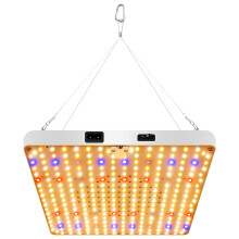 Style G Square Shape Sunlight Simulation Plant Grow Light with Hanging Wire VEG and BLOOM Full Brightness LED Growing Lamp,EU Plug