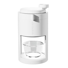 Hand Crank Ice Shaver Machine ABS Manual Snow Cone Shaved Ice Maker (BPA Free,No FDA)