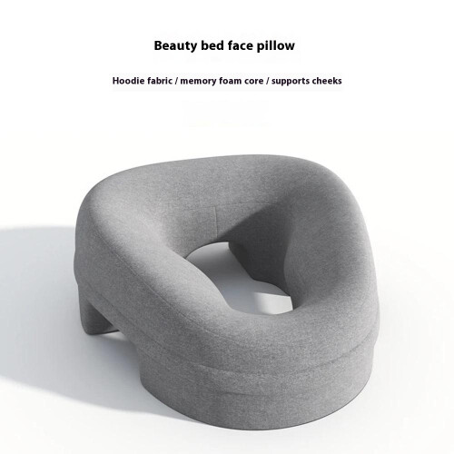 Ergonomic Face Down Pillow Memory Foam Massage Headrest Cushion for Post Surgery Recovery 2