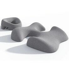 2Pcs/Set Ergonomic Memory Foam Face Down Pillow T-Shaped Chest Cushion for Massage Spa