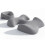 2Pcs/Set Ergonomic Memory Foam Face Down Pillow T-Shaped Chest Cushion for Massage Spa 1