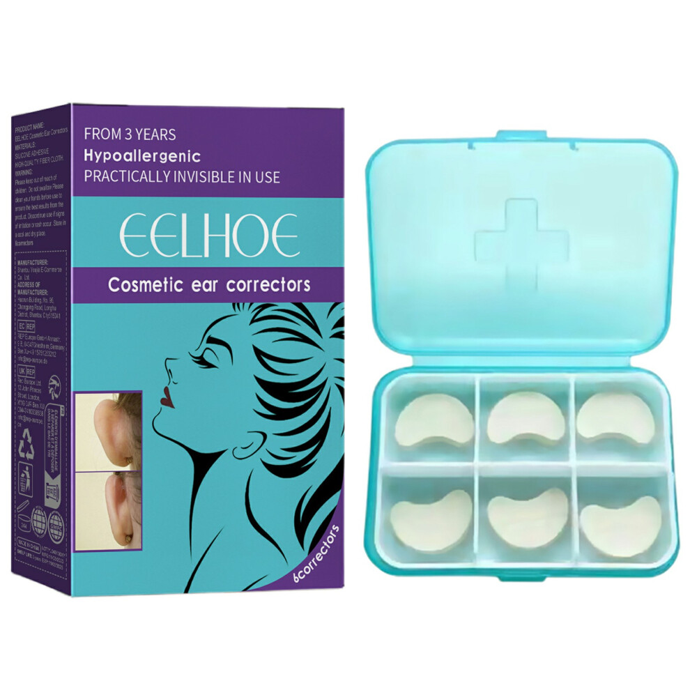 EELHOE 6Pcs Ear Corrector Stickers Ear Support Adhesives Protruding Ear Shaping Patches,EEA08-A150-6-BU1