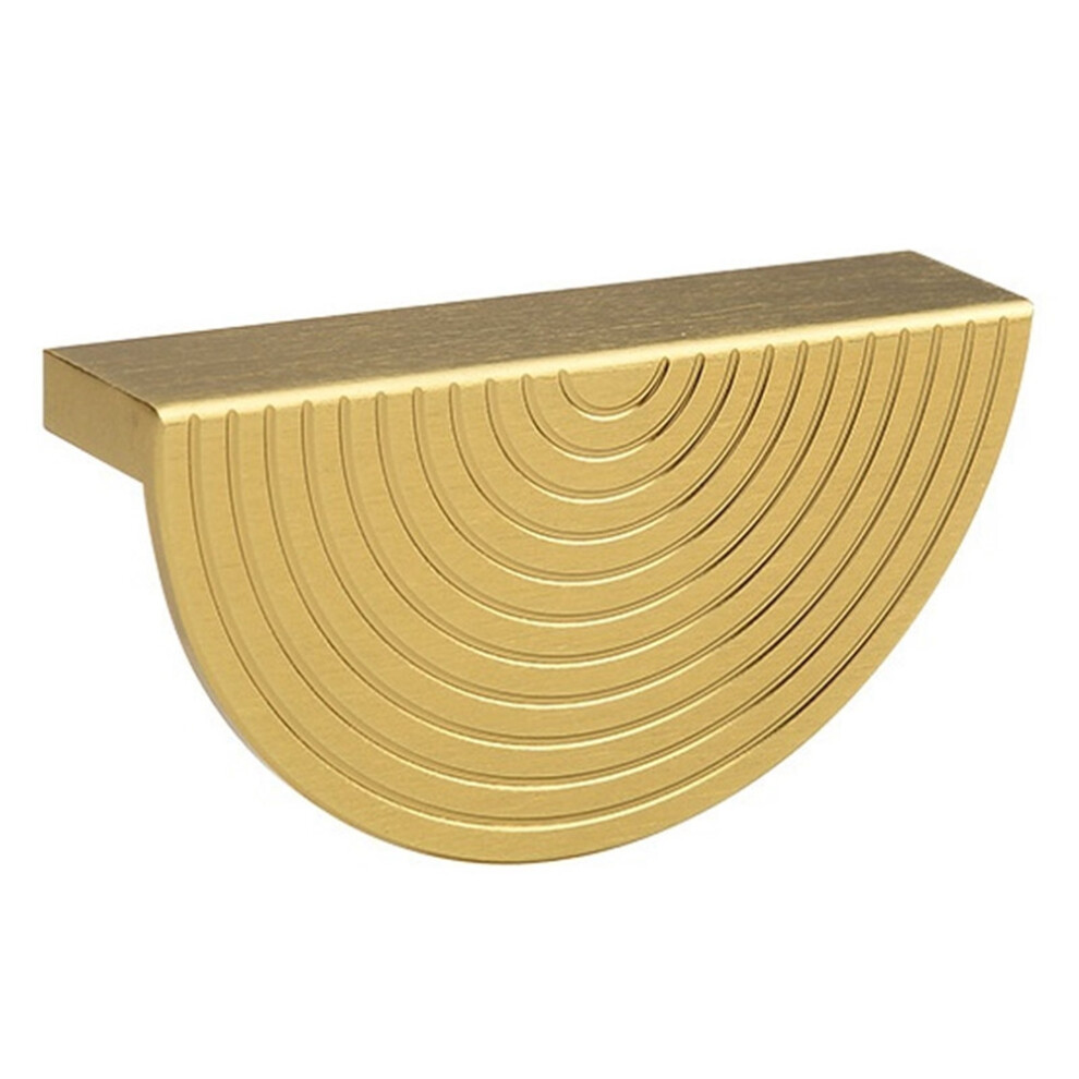Tnh3311 Semicircle Size L Copper-Colored Drawer Pull Handle Wardrobe Cabinet Aluminum Alloy Handle 6914273125251