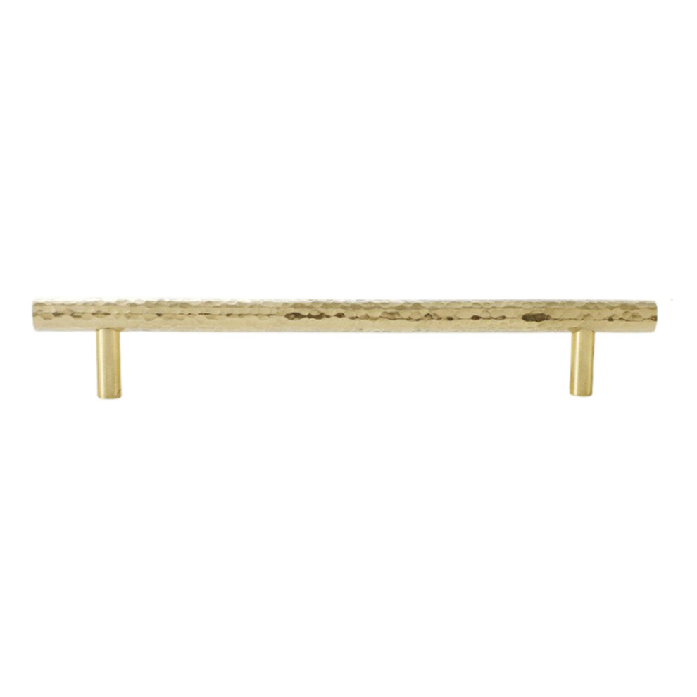 160Mm Hole Spacing Hammered Texture Drawer Pull Cabinet Wardrobe European Style Brass Handle 6914278873522