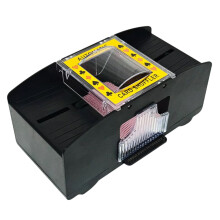 Automatic Card Shuffler for 2 Decks Playing Cards Battery Operated Electric Poker Shuffling Machine