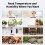 E0828S Smile Face Digital Alarm Clock Multi-Function Household Thermometer Hygrometer (With Backlit) 5