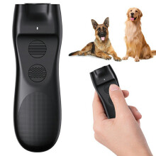 P23 Ultrasonic Dog Repellent Dual Flash LED Pet Training Anti Barking Device