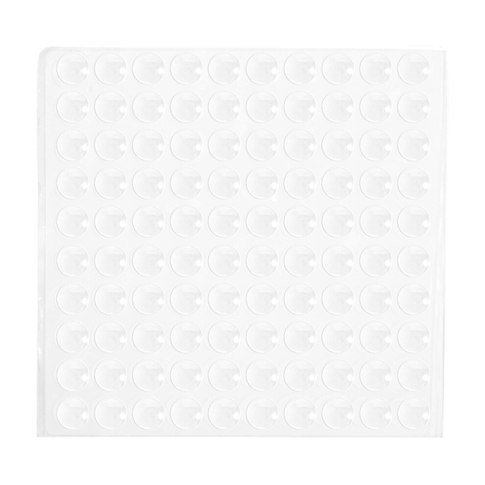 100Pcs 10*2Mm Self Adhesive Clear Silicone Home Furniture Damper Dots Anti-Collision Cabinet Door Bumpers Round Pads 6914271180306