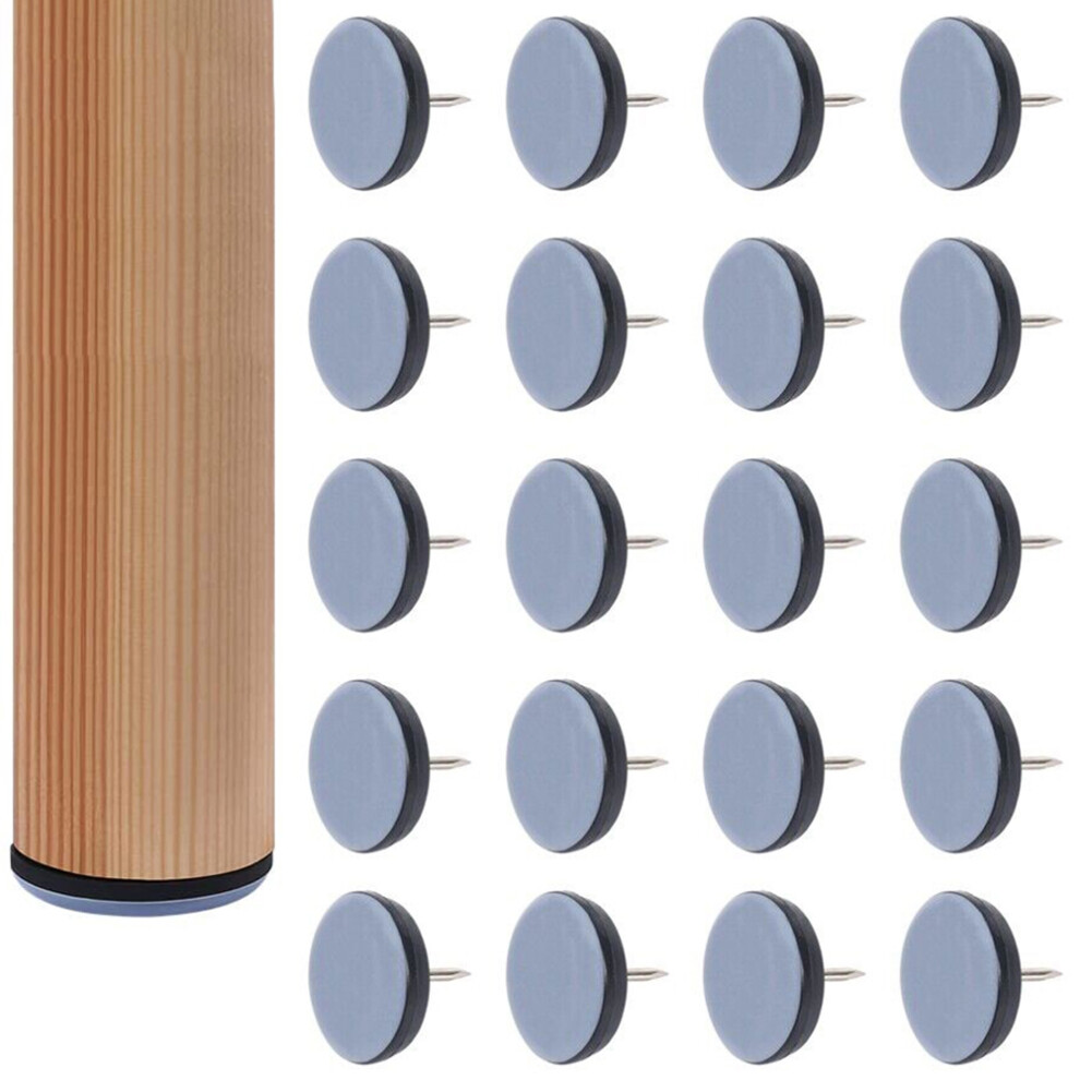 20Pcs 32Mm Nail-On Furniture Sliders 6914277060688