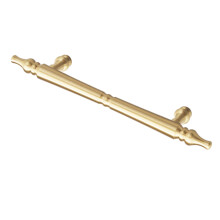 1092-160 Luxury Brass Cabinet Door Handle Furniture Drawer Wardrobe French Style Door Pull Handle