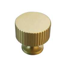 Brass Furniture Handle Kitchen Cupboard Cabinet Knob Wardrobe Knob with 25mm Screw,Size L: 35mm Diameter