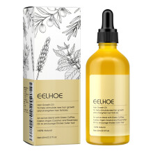 EELHOE Rosemary Hair Growth Oil 60ml Veganic Natural Hair Growth Oil for Dry Damaged and Thin Hair