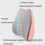 BEWALKER 45*40*10cm Central Decompression Memory Foam Lumbar Support Cushion 4