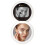 Travel Makeup Mirror with UV Camera for Sunscreen Test LED Light Handheld Folding Mirror 2