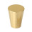 T2618 European Style Taper Shape Cabinet Knob Single Hole Solid Brass Cupboard Pull Handle 2