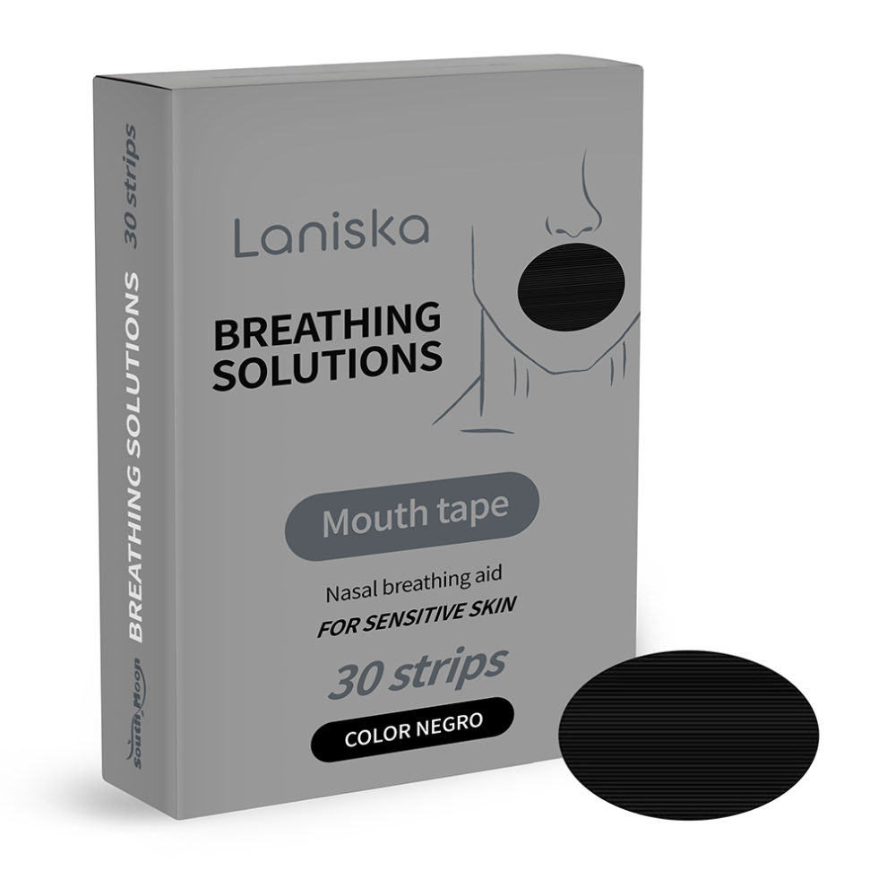 Lavender Laniska La-B07-0044-01 30Pcs Oil Anti Snoring Patch Sleep Aid Nasal Breathing Support