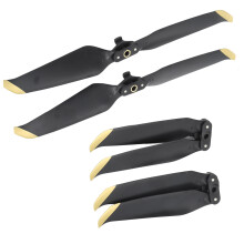 2 Paar RC-Drohnen geräuschreduzierte Propeller Schnellverschlussklingen Ersatz für Air 2S/Mavic Air 2 (Gold)
