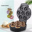 Mini Donut Maker Machine Electric Pancakes Maker Machine for Makes 7 Doughnuts (No FDA Certificate) 6