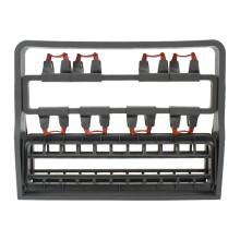 Wine Glass Storage Rack Cup Holder Drain Shelf Kitchen Tabletop Organizer Gadget