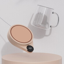 SOTHING Mug Heater Coaster (w/ 400ml Glass Cup,EU Plug)