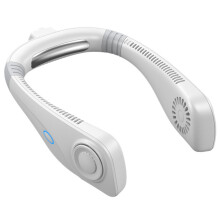 Aromatherapy Summer Air Cooling Neck Fan Leafless Hanging Neck Fan Bladeless Ventilator USB Rechargeable Neckband Fans Air Cooler