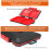SD/TF/XQD/CF/SIM Card Storage Case Portable ABS+Rubber Waterproof Memory Card Storage Box 9