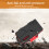 SD/TF/XQD/CF Card Storage Case ABS+Rubber Mini Waterproof Memory Card Portable Storage Box 5