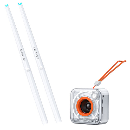 GAMSING GRA2 Air Drum Set with Bluetooth-compatible Speaker,Sticks Portable Drumstick Playset 1