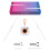 GAMSING GRA2 Air Drum Set with Bluetooth-compatible Speaker,Sticks Portable Drumstick Playset 8