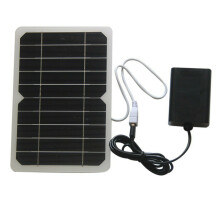 Solar Oxygen Pump Kit 5W Solar Panel with Oxygenator for Fish Tank Solar Powered Oxygen Aerator