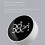 XIAOMIYOUPIN NK5260 Round LED Display Magnetic Countdown Timer Brightness Adjustable Magnetic Rotating Timer 5