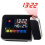 Rotating Time Projection Weather Forecast Electronic Alarm Clock LCD Display 2
