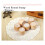 6Pcs/Set Round Retro Wood Seals Stamps Lace Pattern Design 3