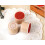6Pcs/Set Round Retro Wood Seals Stamps Lace Pattern Design 8