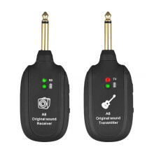A8 Wireless Audio Guitar System Digital Transmitter Receiver Set for Electric Guitar Bass