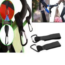2 PCS Firm+Aluminium Alloy Stroller Hook for Pram Baby Carriage