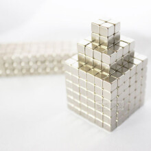 216Pcs 5mm Magnetic Cubes Squares Magic DIY Puzzle Educational Toy