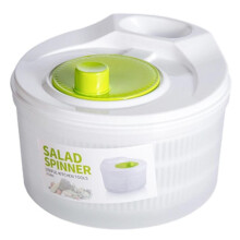 Salad Spinner Multi-Use Lettuce Spinner Manual Vegetable Dryer Drainer Rotary Veggie Washer (BPA-Free,NO FDA Certification)