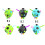 Decompression Magic Cube 12 Sides Anti-anxiety and Depression Cube for Kids and Adults 5