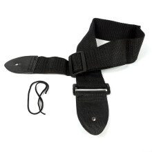 Universal Adjustable Guitar Strap Belt with Leather Ends for Folk Wooden Classical Guitar Ukulele