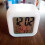 Colorful Night Light Alarm Clock with Temperature Display 7 Color Changing LED 7