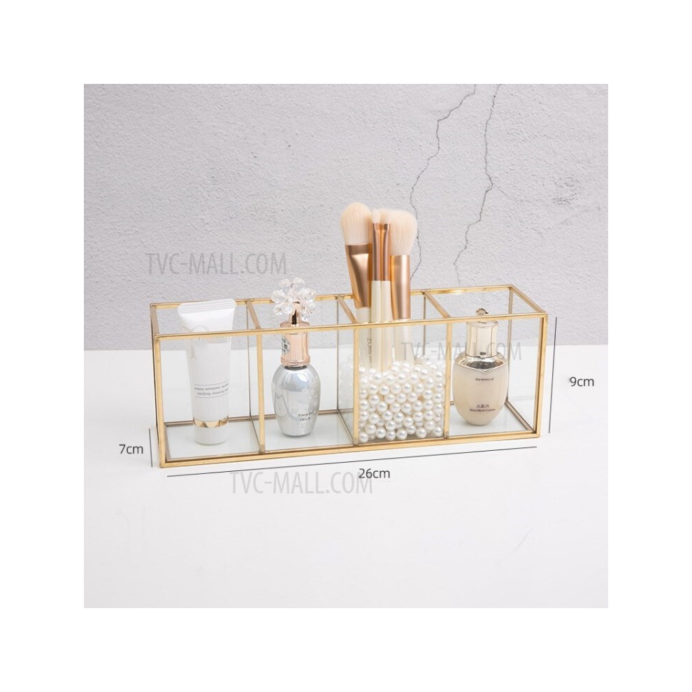 Makeup Brush Jewelry Storage Box Stationery Case Lipstick Holder Cosmetic Brushes Organizer