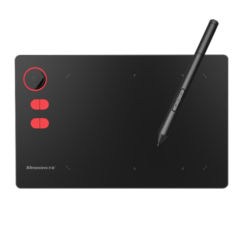 10MOONS G20 Graphics Drawing Tablet with Stylus 8192 Pressure
