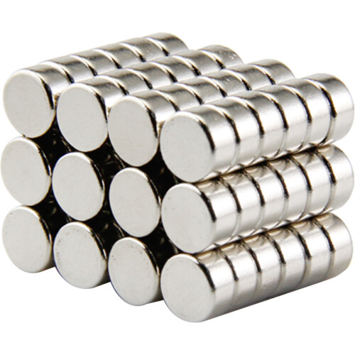 100Pcs/Pack Powerful NdFeB Magnet Small Round Magnet,5*1.5mm 1