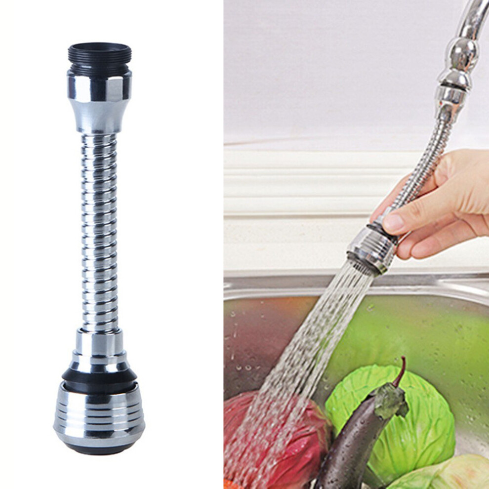 Stainless Steel 360 Rotatable Water Faucet Water Saving Tap Faucet Nozzle 6914275342908