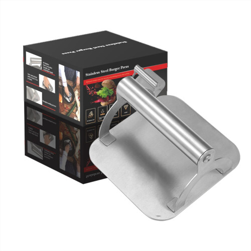 Stainless Steel Burger Press