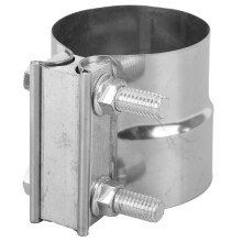 3-in-Auspuffband-Klemme Lap Joint Edelstahl-Verbindung für Schalldämpfer, Abgasrohr, Krümmer, Ansaugkrümmer