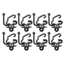 25 pièces d’isolateurs pour poteaux en T (plastique) 4,2  6,6 cm